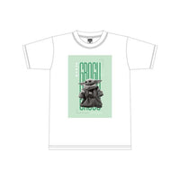 Polera blanca The Mandalorian y Grogu