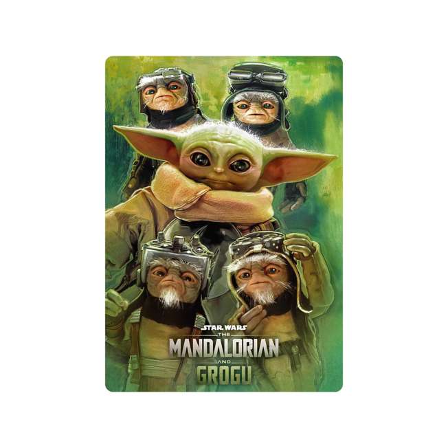 Lámina para escribir 3D Star Wars: The Mandalorian and Grogu