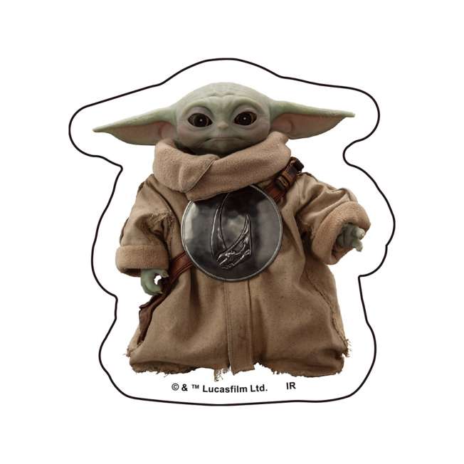 Set de stickers transparentes de Grogu - Star Wars