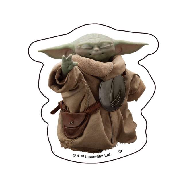 Set de stickers transparentes de Grogu - Star Wars