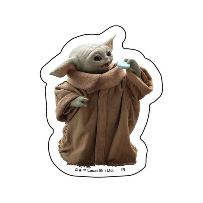 Set de stickers transparentes de Grogu - Star Wars