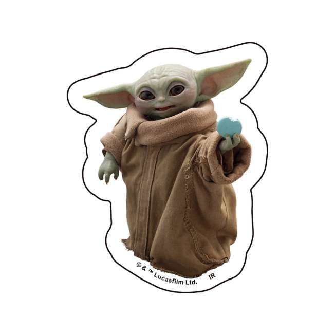 Set de stickers transparentes de Grogu - Star Wars