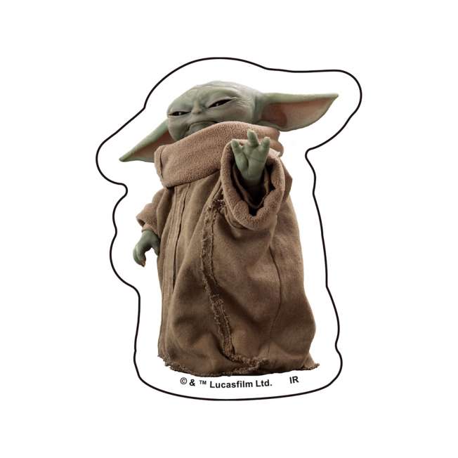 Set de stickers transparentes de Grogu - Star Wars