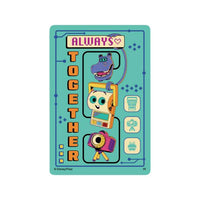 Toy Story 5: colección de tarjetas transparentes