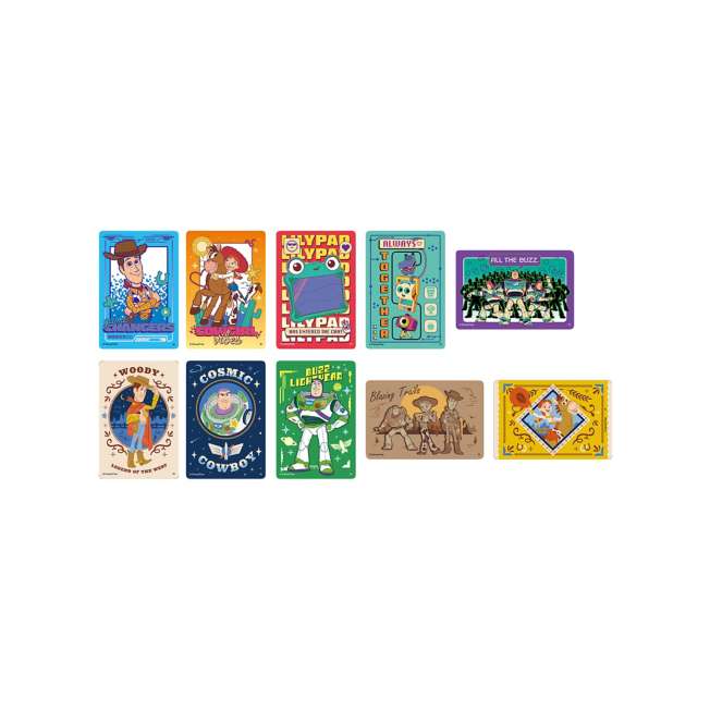 Toy Story 5: colección de tarjetas transparentes