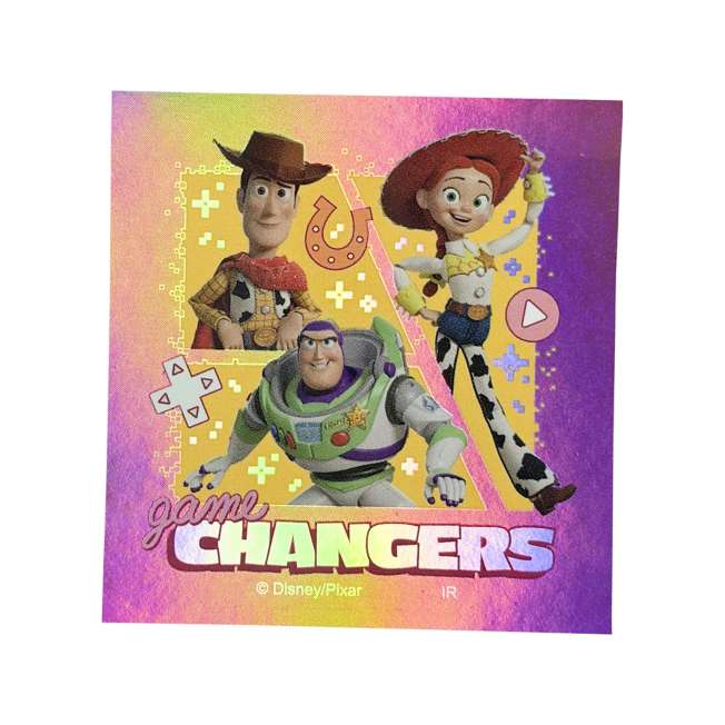 Colección de stickers tornasolados Toy Story 5