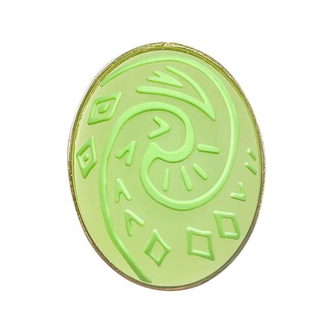 Pin semitridimensional luminiscente de Moana