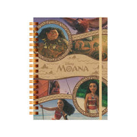 Cuaderno con elástico de Moana