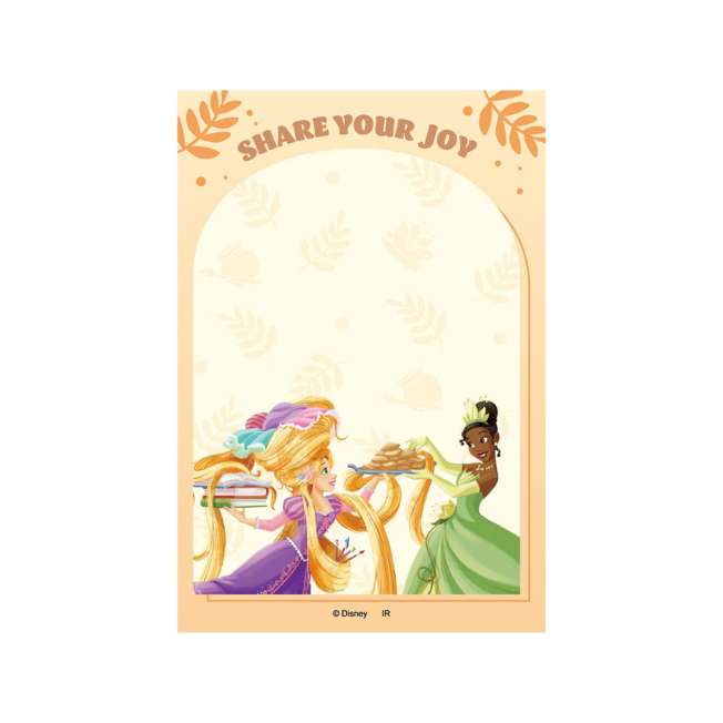 Libreta plegable de Disney Princess