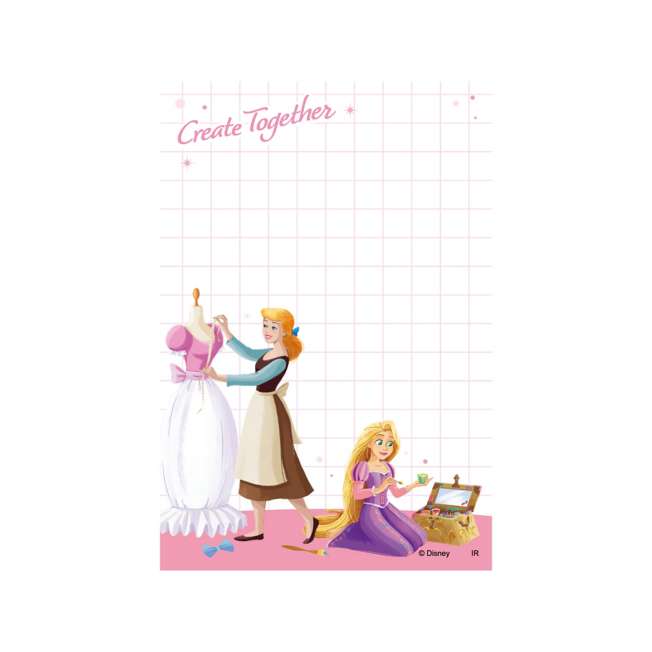 Libreta plegable de Disney Princess