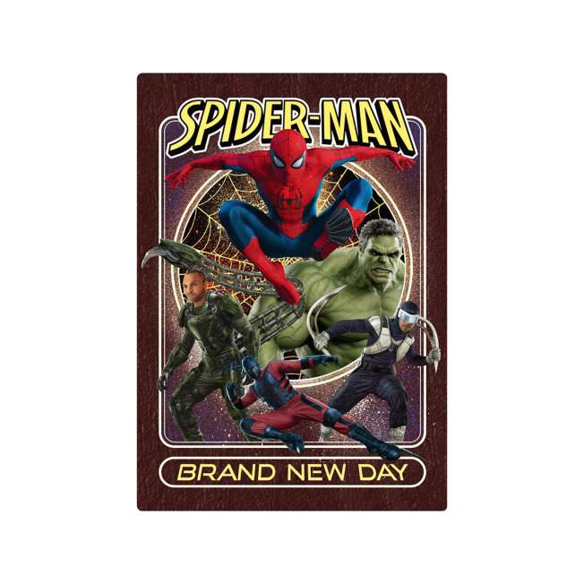 Lámina 3D para escribir de Spider-Man: Brand New Day
