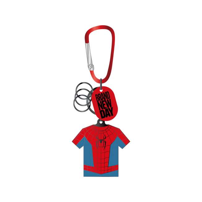 Llavero del traje de Spider-Man: Un nuevo día