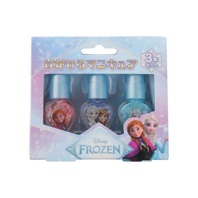 Set de 3 esmaltes despegables Frozen