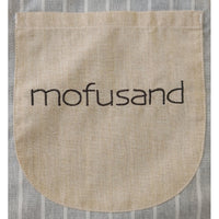 Delantal Mofusand gris con gatito parfait