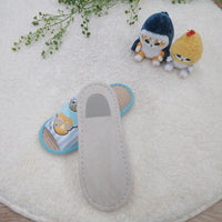 Pantuflas de yute mofusand: periquito y gatito