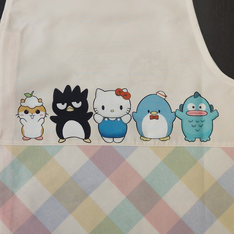 Delantal Mofusand y personajes de Sanrio