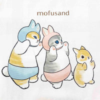 Delantal Mofusand de gatitos con orejas de conejo