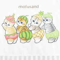 Delantal Mofusand de gatitos con frutas