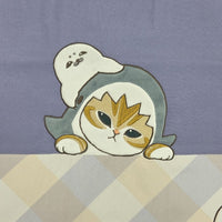 Delantal Mofusand con gatito tiburón y foca