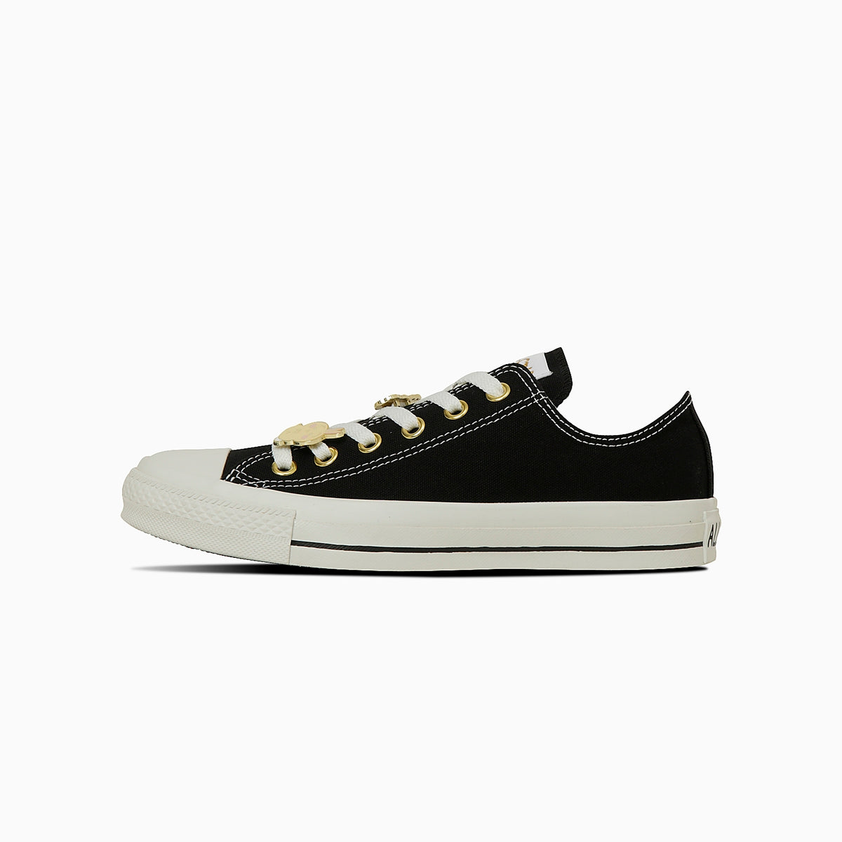 Zapatillas Converse All Star OX negras de Chiikawa