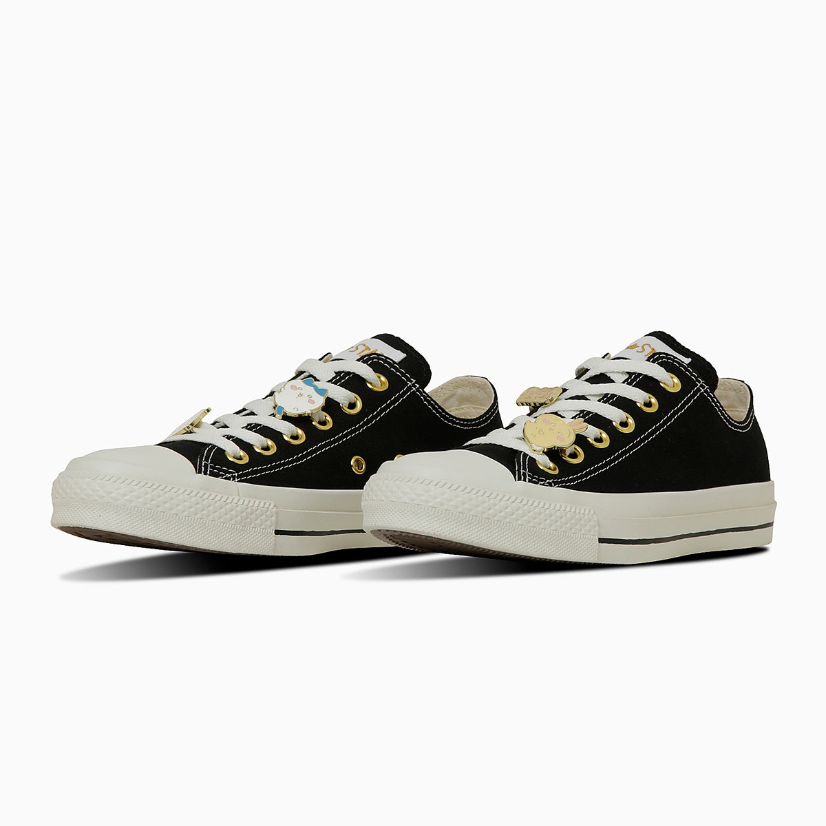 Zapatillas Converse All Star OX negras de Chiikawa