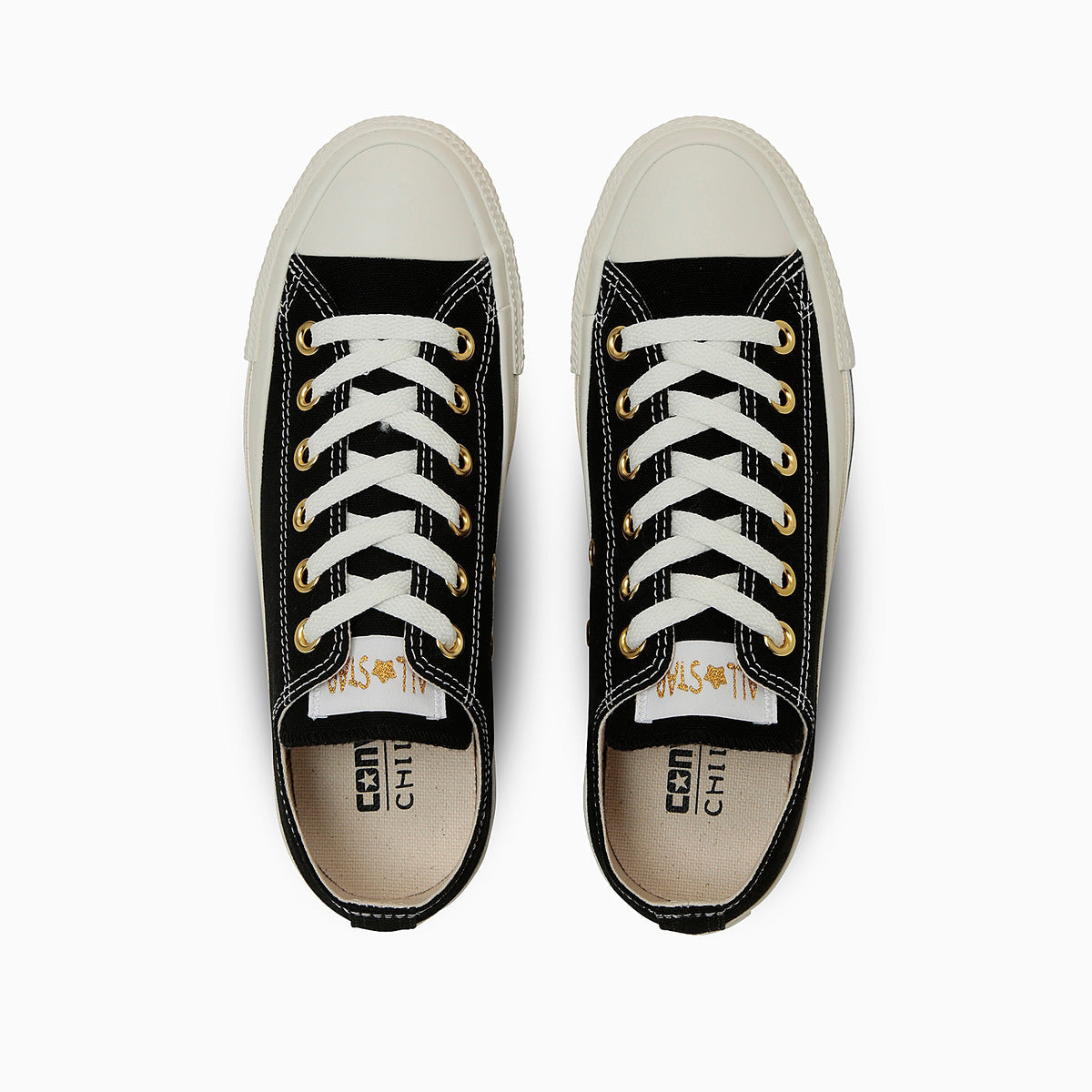 Zapatillas Converse All Star OX negras de Chiikawa