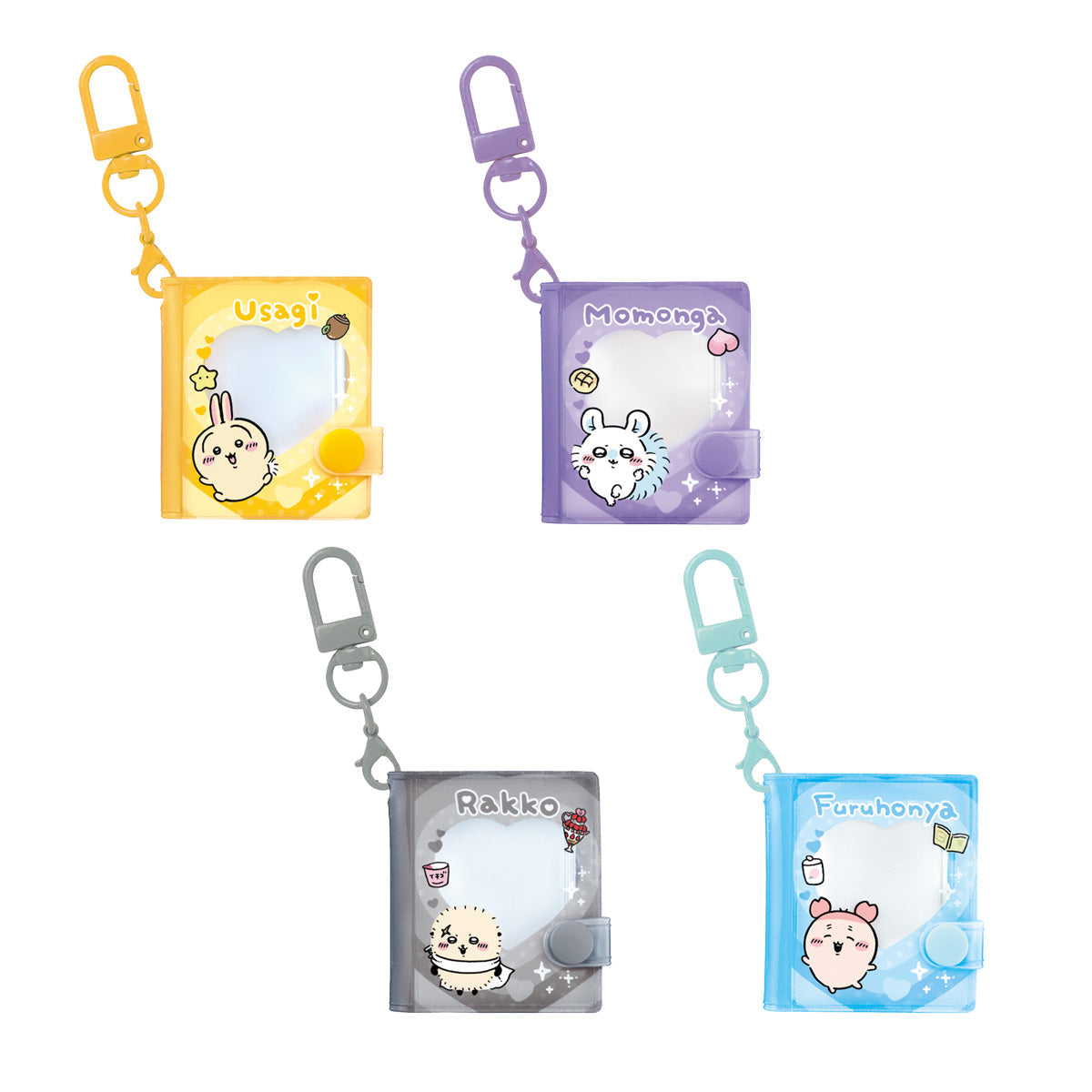 Llavero mini álbum Chiikawa (4 diseños)