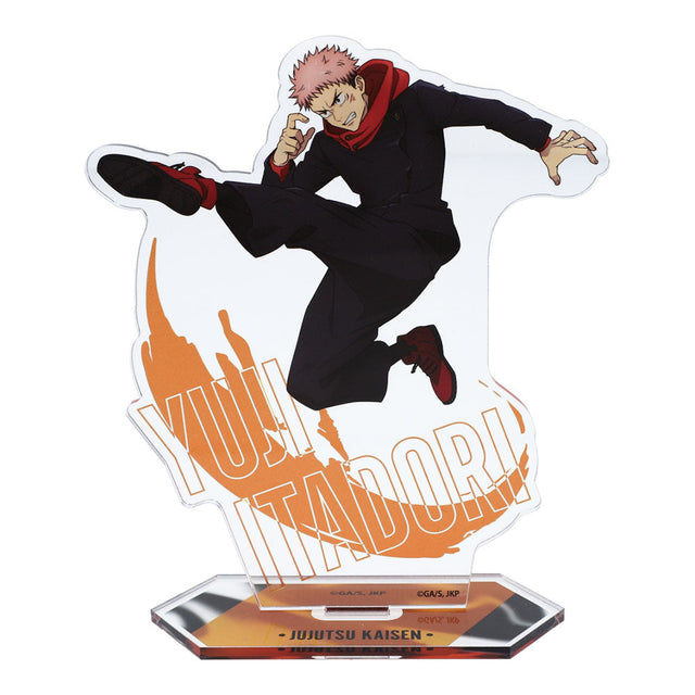 Figura Acrílica Yuji Itadori - Jujutsu Kaisen