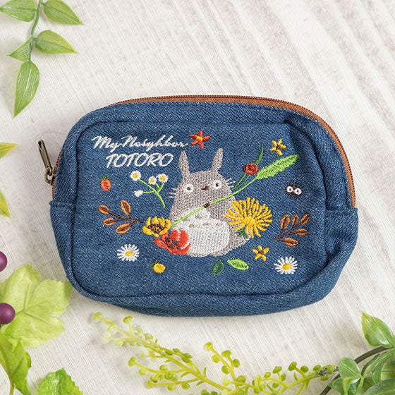 Estuche mini de denim Mi vecino Totoro: Corona