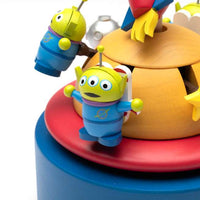 Caja musical mecánica de madera Toy Story: Alienígena