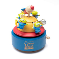 Caja musical mecánica de madera Toy Story: Alienígena