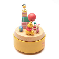 Caja musical de madera de Winnie the Pooh