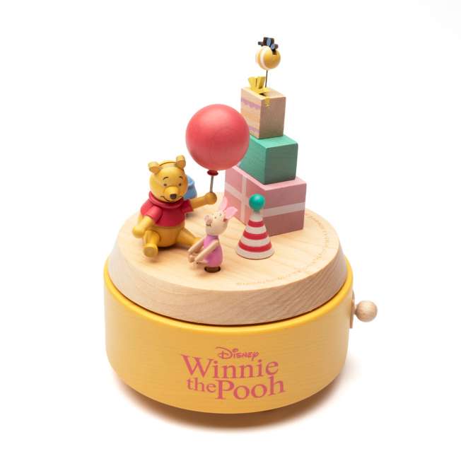 Caja musical de madera de Winnie the Pooh
