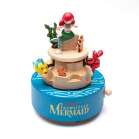 Caja musical de madera de La Sirenita