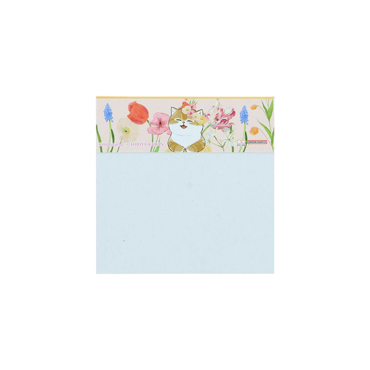 Mofusand x Hibiya Kadan: Memo cuadrado con ventana (Bloom)