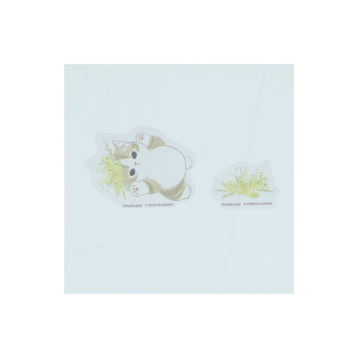 Notas adhesivas verdes Mofusand × Hibiya Kadan