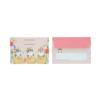 Set mini de cartas perfumadas mofusand x Hibiya Kadan