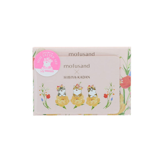 Set mini de cartas perfumadas mofusand x Hibiya Kadan