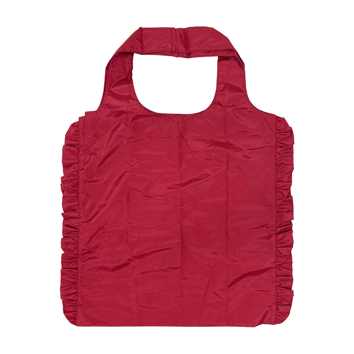 Bolsa reutilizable roja Frilly mofusand x Hibiya Kadan