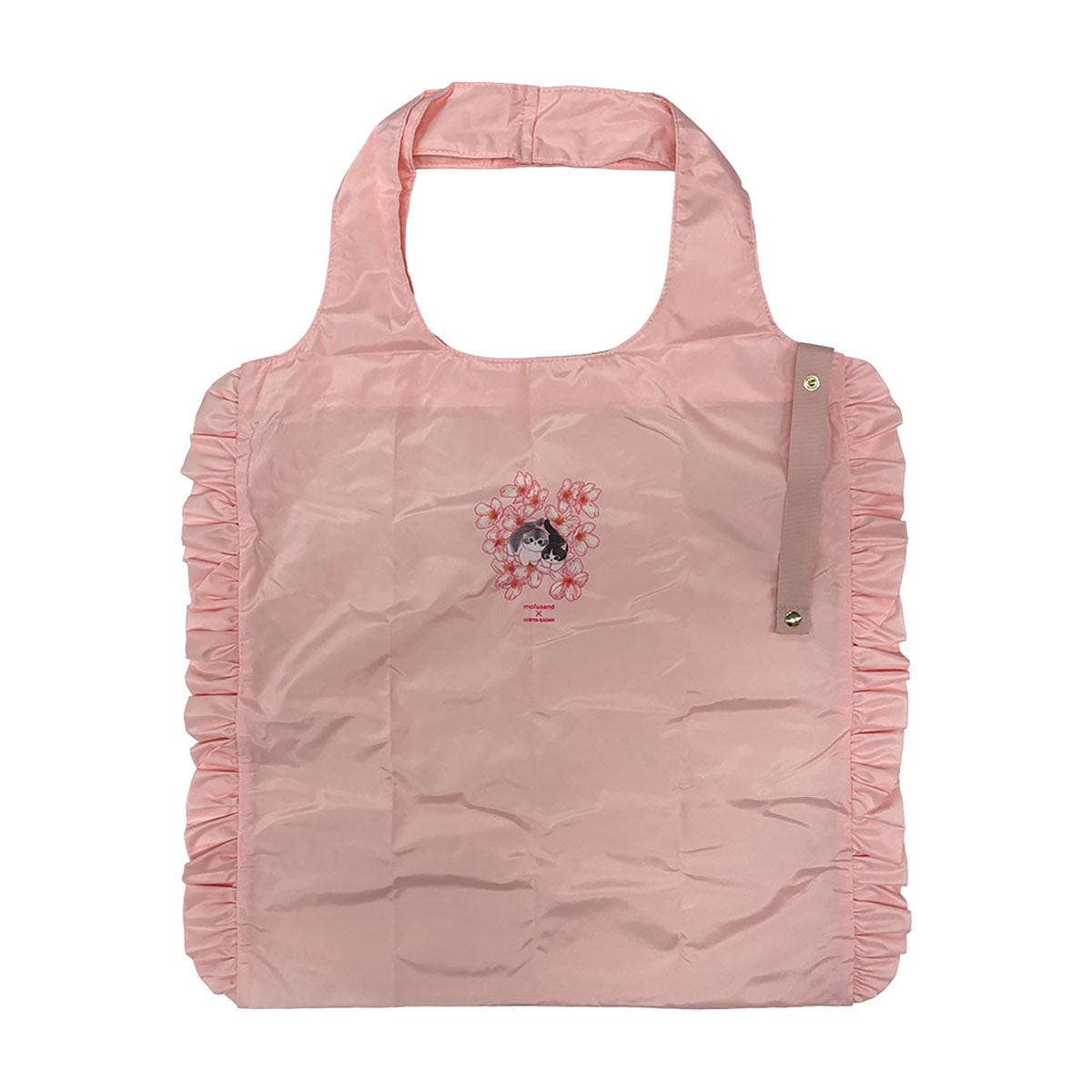 Bolsa reutilizable Frilly rosa de mofusand