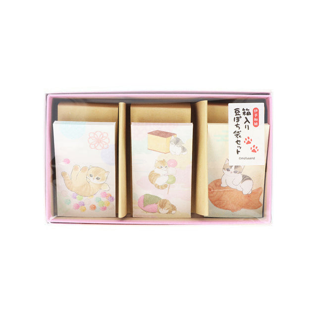 Set de sobres mini Mofusand de dulces japoneses