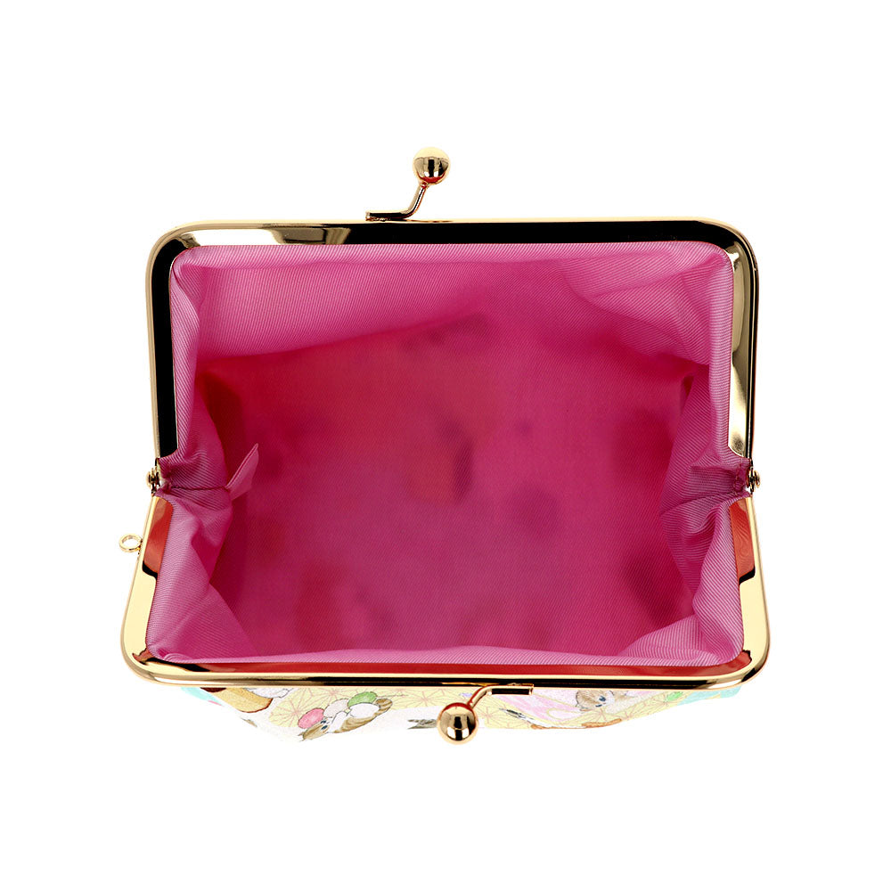 Estuche con broche Mofusand y dulces japoneses