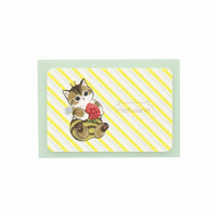 Set de mini cartas mofusand con gatito abeja