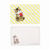 Set de mini cartas mofusand con gatito abeja