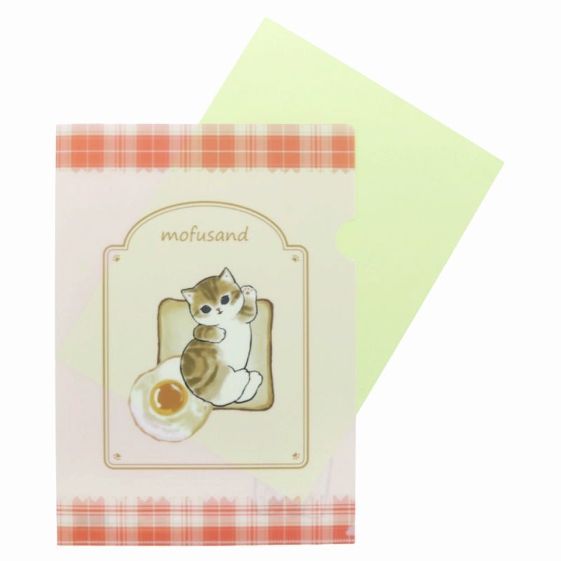 Carpeta A4 mofusand con diseño de pan