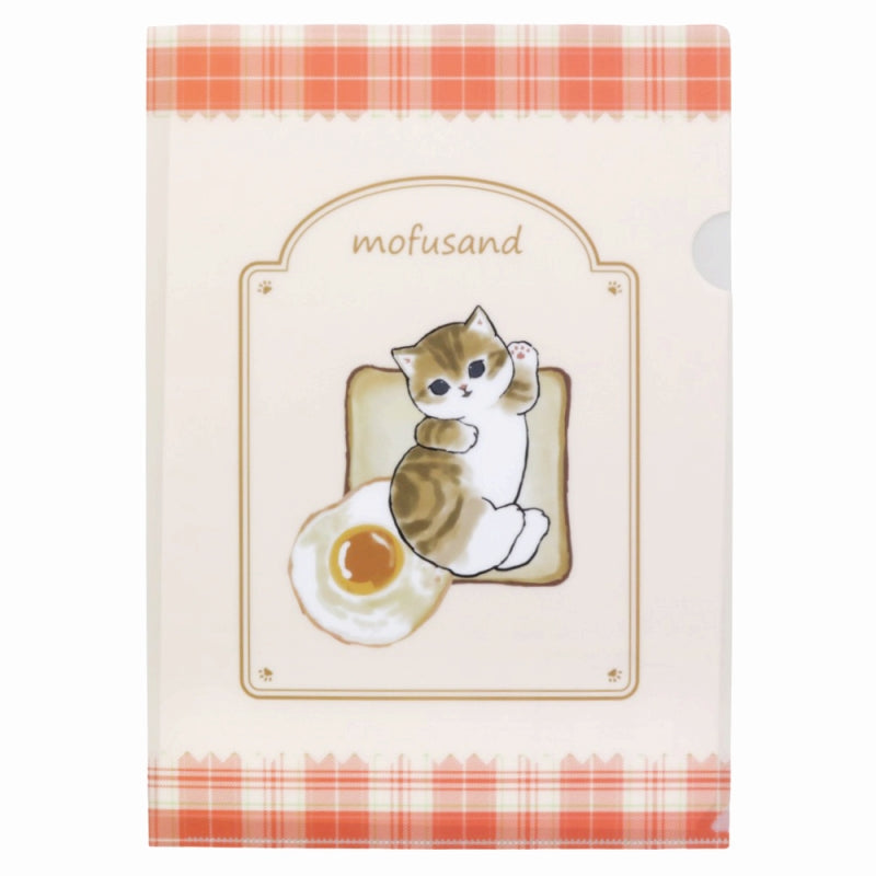 Carpeta A4 mofusand con diseño de pan