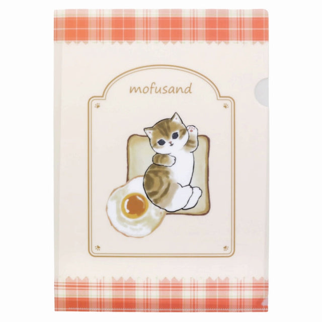 Carpeta A4 mofusand con diseño de pan