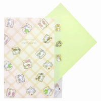Carpeta Mofusand de 5 bolsillos (pan)