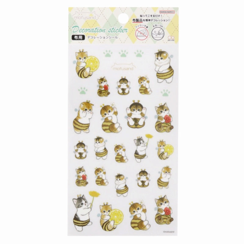 Sticker para tela Mofusand: gatito abeja