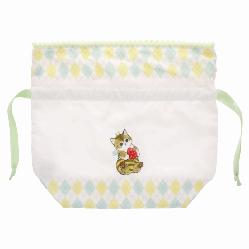 Bolso con cordón mofusand de gatito abeja
